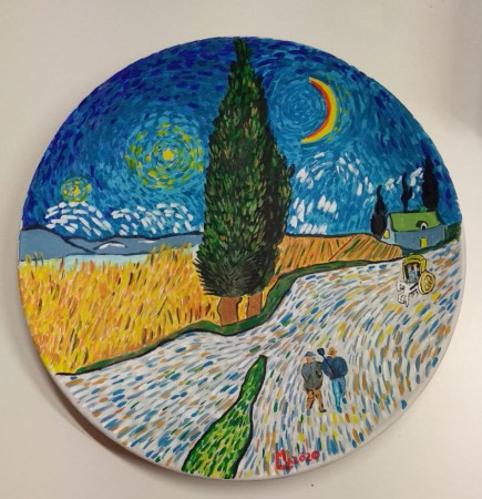 SENTIERO DI NOTTE (40 cm )